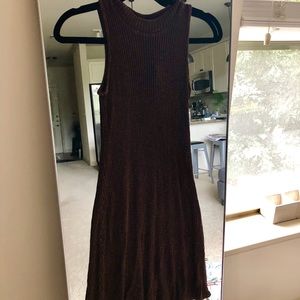 Finn & Clover Brown Sleeveless dress